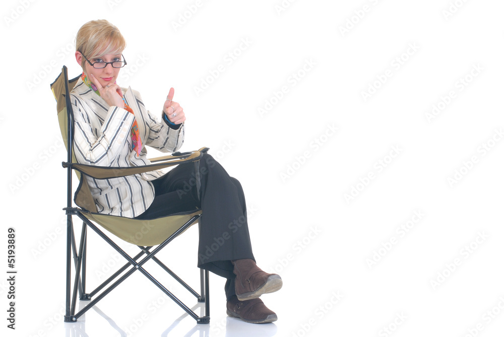 Blond businesswoman Blond businesswoman