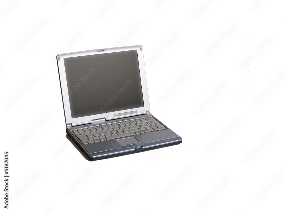 Laptop isolated Laptop isolated