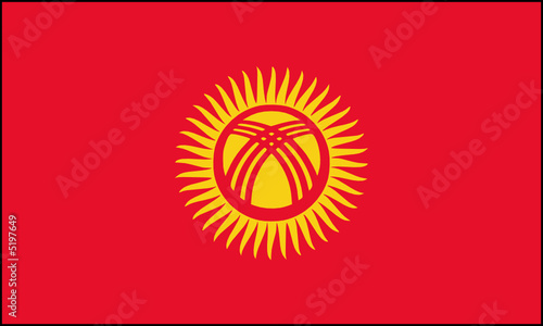 Drapeau du Kirghizistan