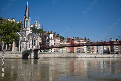 passerelle st georges lyon