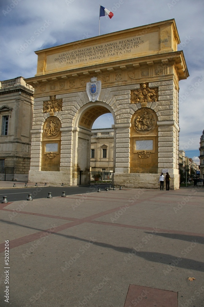 Fototapeta premium Arc de triomphe de Montpelier