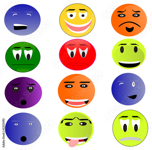lot de smiley