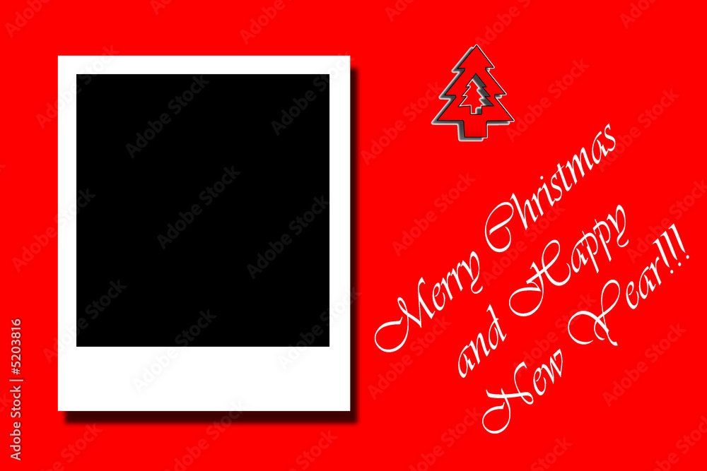 Fototapeta premium christmas postcard