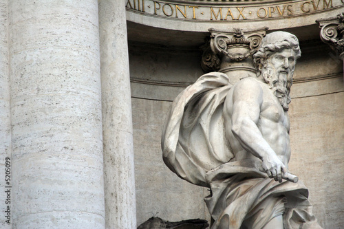 Trevi Fountain, Detail, Up Close