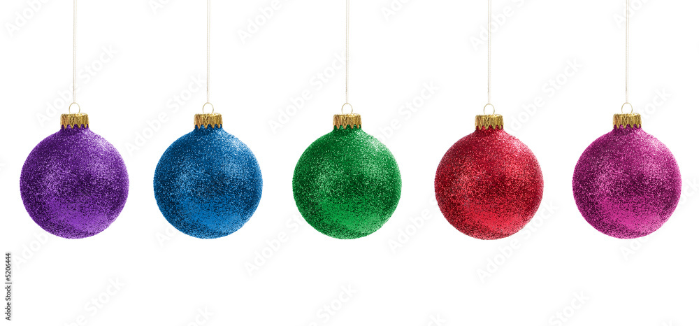 Obraz premium Christmas balls