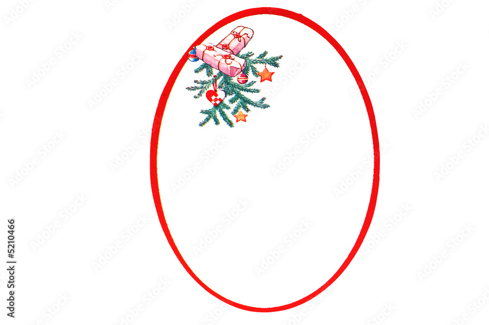 Fototapeta premium Christmas etiquette