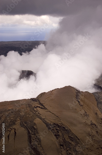 Pu'u O'o Volcano Vent - Hawaii