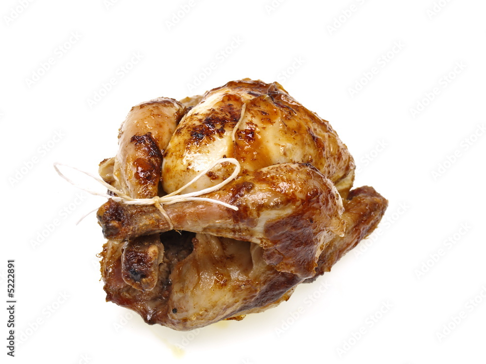 gegrilltes stübenküken