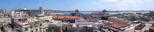 Panoramic view of old Havana buildings © roxxyphotos