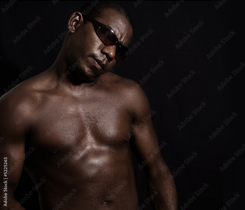 Fototapeta premium Cool guy wearing sunglasses