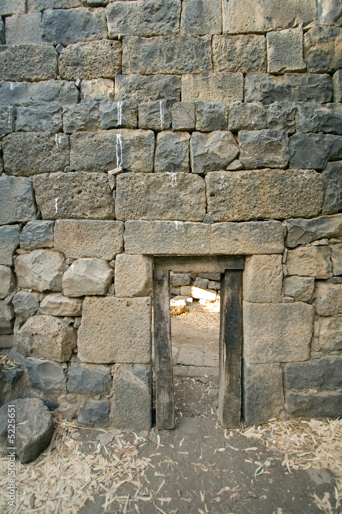 old construction, north of israel