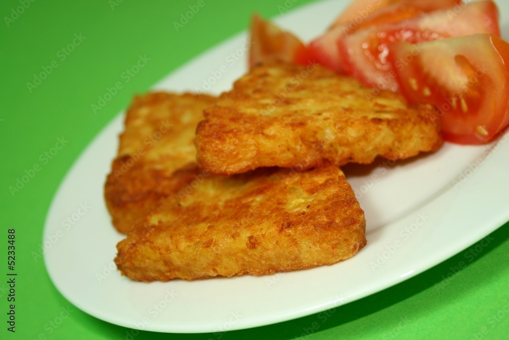 Roesti mit Tomaten