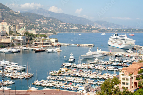 vue sur le port de Monaco © Guillaume Besnard