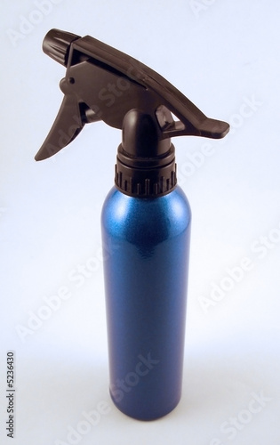 Blue Metal Spray Bottle