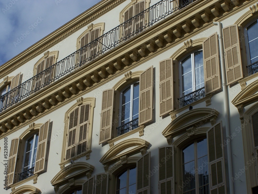 Obraz premium façade charme