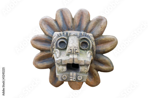 ancient aztec relief