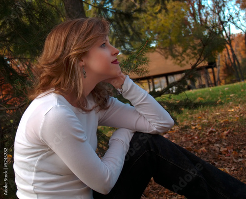 Woman In Contemplation