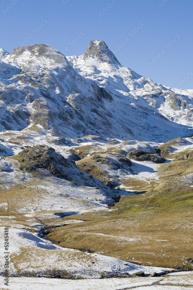 Mountain landscape Mountain landscape
