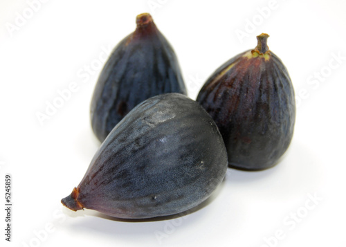 three whole black mission figs