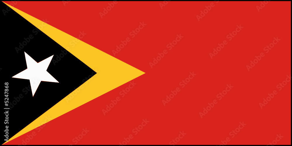 Drapeau du Timor oriental