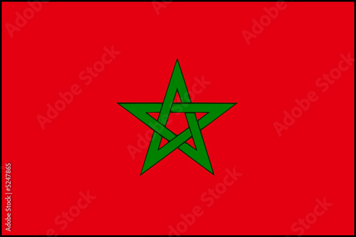 Drapeau du Maroc