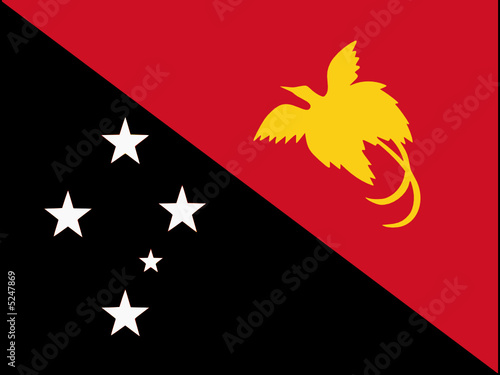 Drapeau de la Papouasie-Nouvelle-Guinée