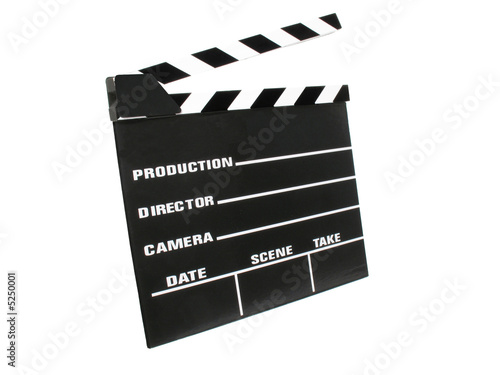 claquette de cinéma