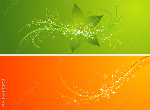 Flower background with dots, element for design, vector