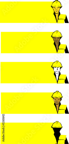 job series - workers-diversity / clipart