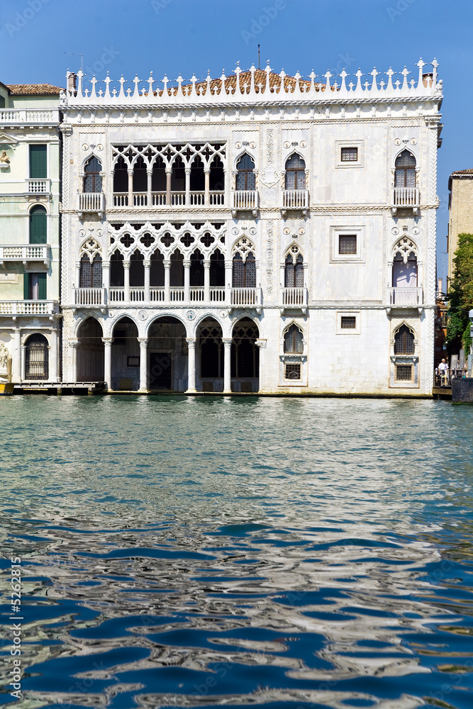 Ca' d'Oro Venedig mit Museo Galleria Franchetti