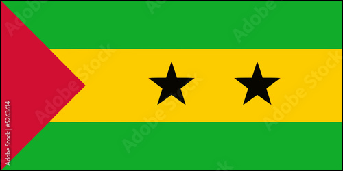Drapeau de Sao Tomé-et-Principe