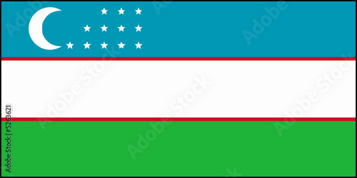 Drapeau de l’Ouzbékistan