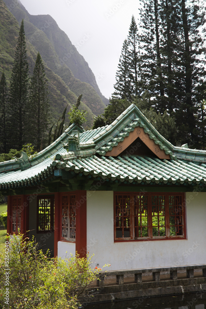 Pagoda in mountains Pagoda in mountains