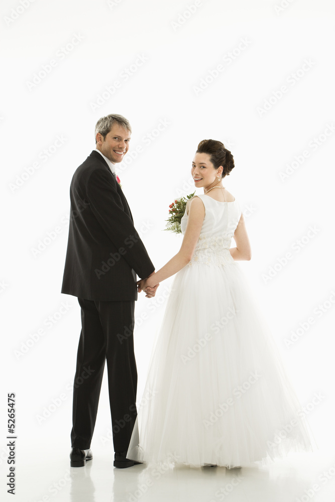 Bride and groom. Bride and groom.