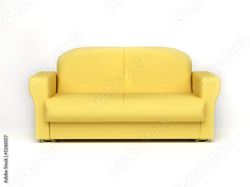 sofas isolated