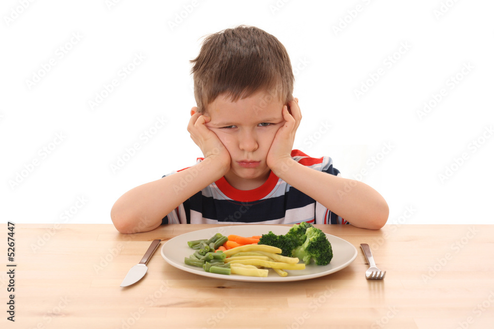 boy and vegetables boy and vegetables