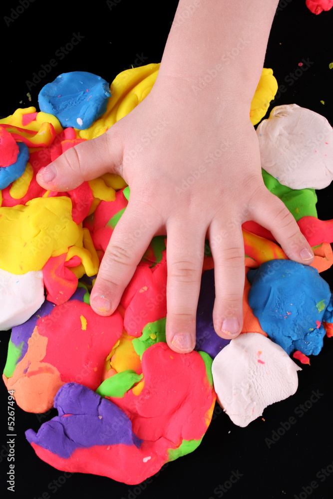 Obraz premium Artist's hand