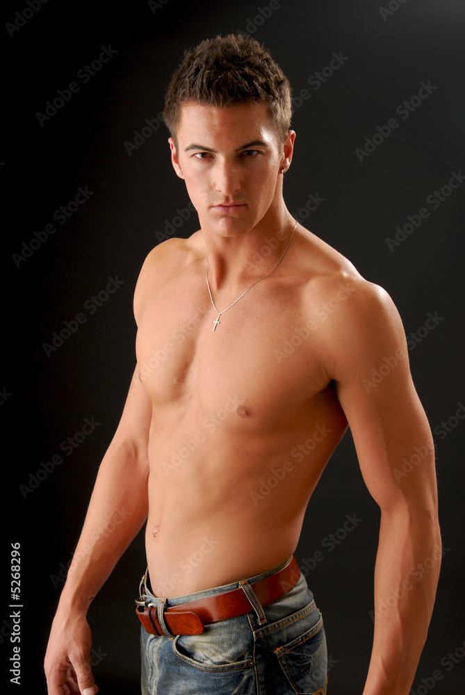 Obraz premium Shirtless Model