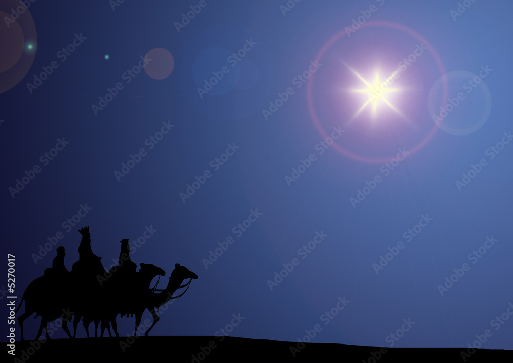 Obraz na plátně les rois mages