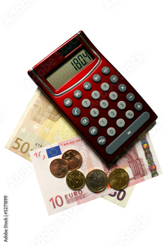Euro - Taschenrechner (White)