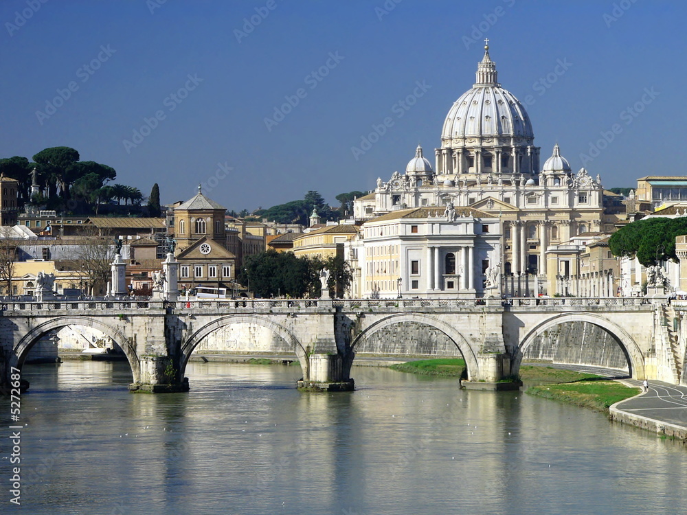 Naklejka premium Saint Peters basilica, Roma