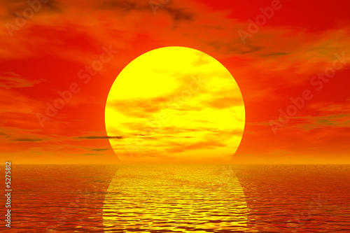 Fototapeta Naklejka Na Ścianę i Meble -  Golden Sunset