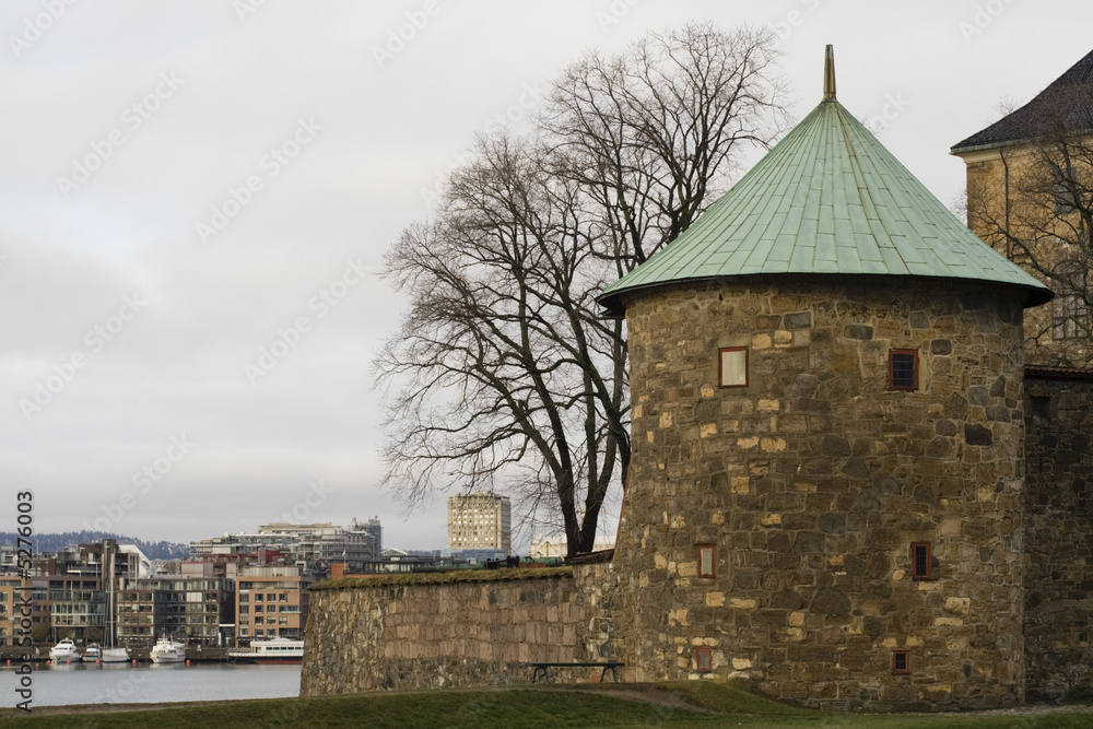 Fototapeta premium Akershus Fortress in Oslo (Norway)
