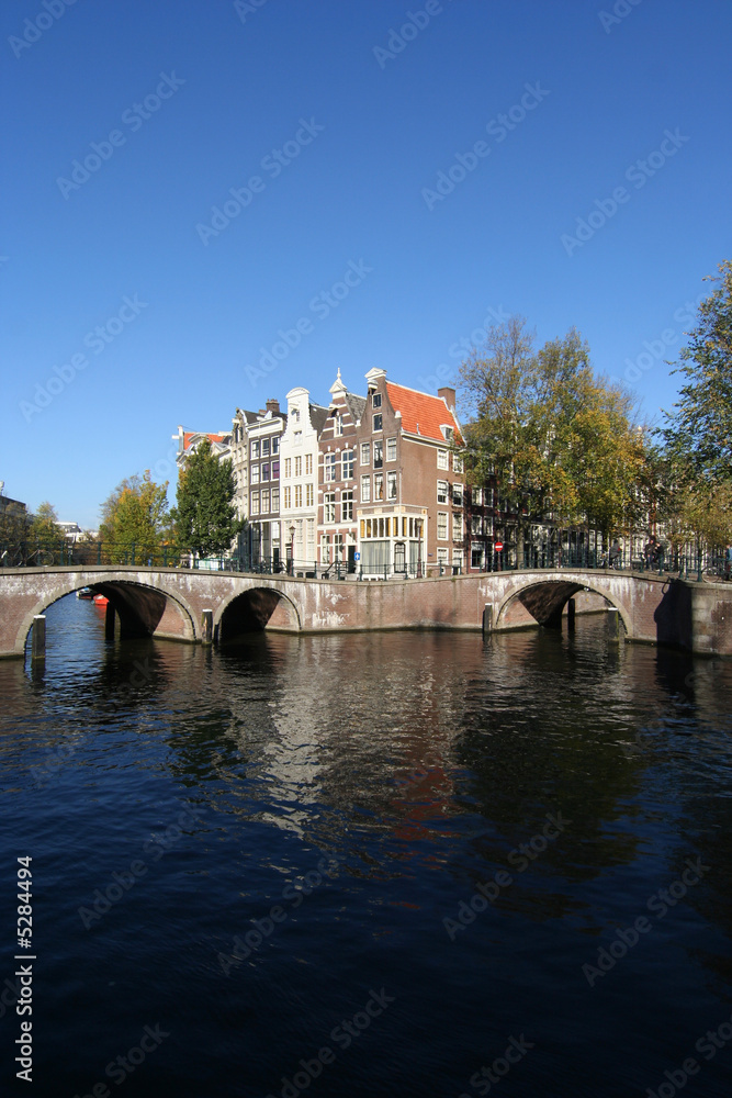 Obraz premium Sky and Water in Amsterdam