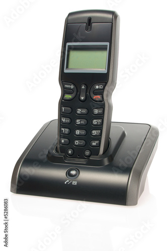 Black wireless phone