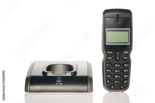 Black wireless phone