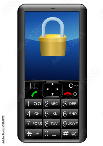 Téléphone portable bloqué