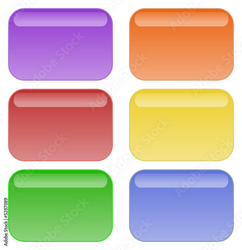 Rainbow buttons