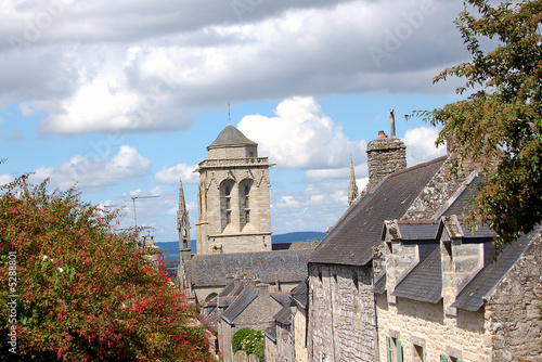 paysage de locronan photo