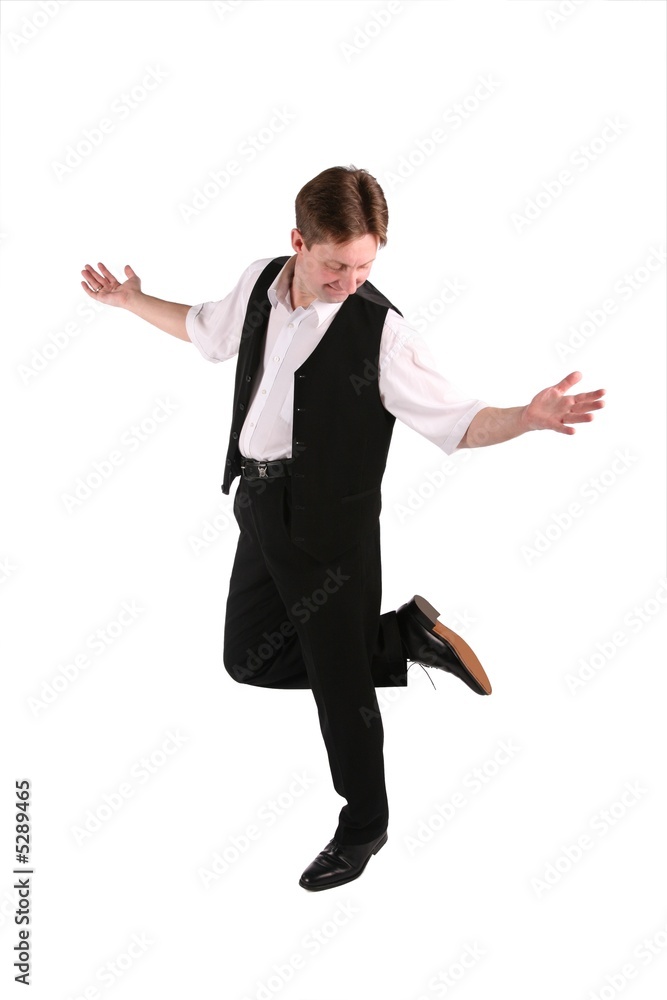 dancing businessman dancing businessman